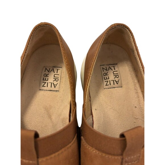 Naturalizer Shoes Womens‎ 8.5 M Noel Brown Slip-On Sneakers - Picture 5 of 16